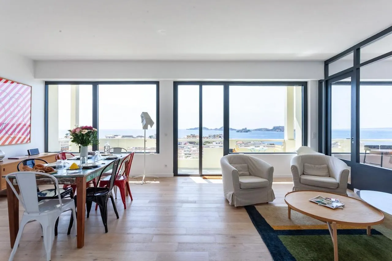 Horizon Mer - Splendide Vue Mer Et Iles Marsilya Daire